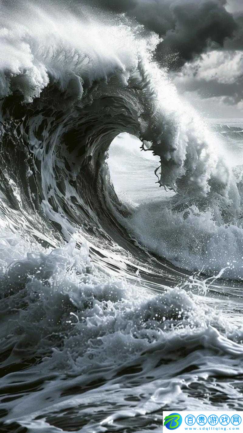 浪花一陣接一陣地涌了過來：震撼的海洋力量