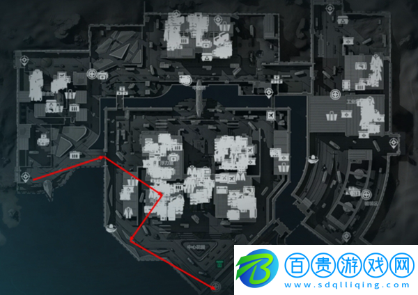 三角洲行動航天基地西區(qū)大門房卡在哪