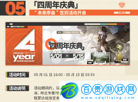 明日方舟四周年送多少抽