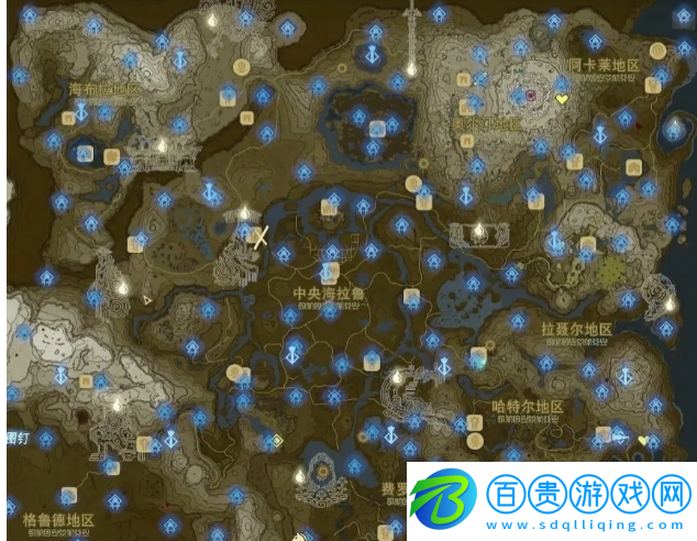 塞爾達(dá)傳說王國(guó)之淚地圖有多大