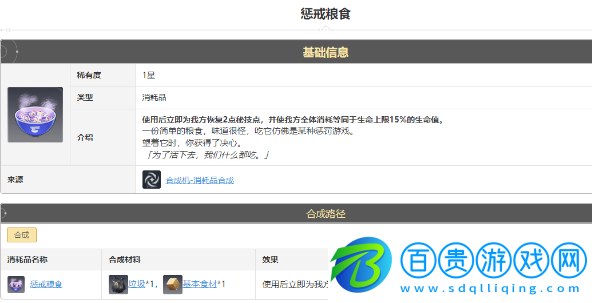 崩壞星穹鐵道懲戒糧食怎么獲得