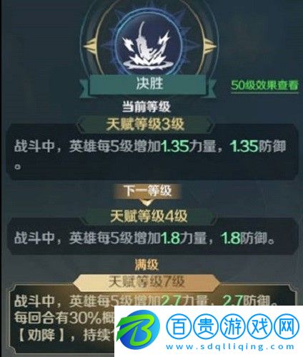 文明與征服理查一世技能天賦是什么