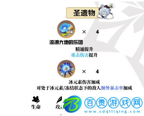 原神甘雨圣遺物選什么好