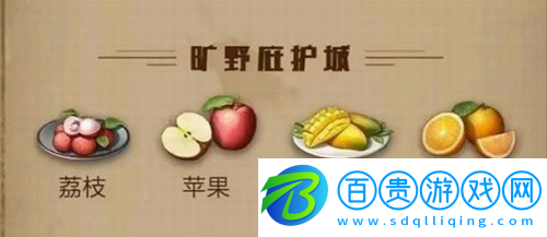 明日之后庇護(hù)城水果有哪些